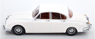 Daimler 250 V6 1962 LHD weiß (Interieur braun) KK-Scale 1:18 Metallmodell (Türen, Motorhaube... nicht zu öffnen!)