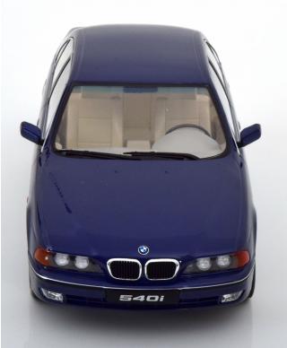 BMW 540i E39 Limousine 1995 blaumetallic KK-Scale 1:18 Metallmodell (Türen, Motorhaube... nicht zu öffnen!)