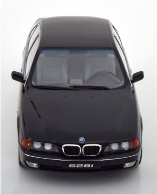 BMW 528i E39 Limousine 1995 schwarz KK-Scale 1:18 Metallmodell (Türen, Motorhaube... nicht zu öffnen!)