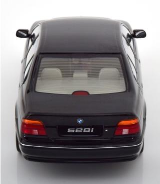 BMW 528i E39 Limousine 1995 schwarz KK-Scale 1:18 Metallmodell (Türen, Motorhaube... nicht zu öffnen!)