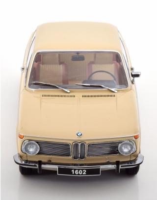 BMW 1602 1.Serie 1971 beige KK-Scale 1:18 Metallmodell (Türen, Motorhaube... nicht zu öffnen!)