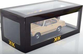 BMW 1602 1.Serie 1971 beige KK-Scale 1:18 Metallmodell (Türen, Motorhaube... nicht zu öffnen!)