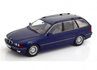 BMW 530d E39 Touring 1997 blaumetallic  KK-Scale 1:18 Metallmodell (Türen, Motorhaube... nicht zu öffnen!)