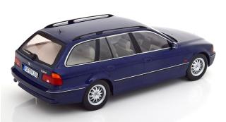 BMW 530d E39 Touring 1997 blaumetallic  KK-Scale 1:18 Metallmodell (Türen, Motorhaube... nicht zu öffnen!)