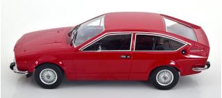 Alfa Romeo Alfetta 2000 GTV 1976  rot KK-Scale 1:18 Metallmodell (Türen, Motorhaube... nicht zu öffnen!)