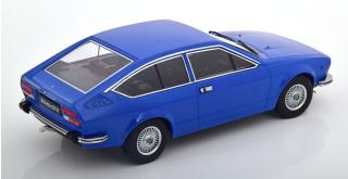 Alfa Romeo Alfetta 2000 GTV 1976  blau KK-Scale 1:18 Metallmodell (Türen, Motorhaube... nicht zu öffnen!)