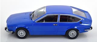Alfa Romeo Alfetta 2000 GTV 1976  blau KK-Scale 1:18 Metallmodell (Türen, Motorhaube... nicht zu öffnen!)