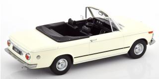 BMW 1600-2 Cabrio 1968  weiß KK-Scale 1:18 Metallmodell (Türen, Motorhaube... nicht zu öffnen!)