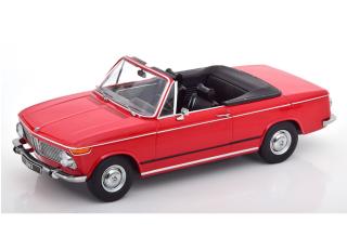 BMW 2002 Cabrio 1968  rot KK-Scale 1:18 Metallmodell (Türen, Motorhaube... nicht zu öffnen!)