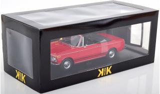 BMW 2002 Cabrio 1968  rot KK-Scale 1:18 Metallmodell (Türen, Motorhaube... nicht zu öffnen!)