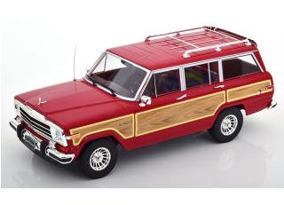 Jeep Grand Wagoneer 1989 rot KK-Scale 1:18 Metallmodell (Türen, Motorhaube... nicht zu öffnen!)