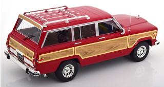 Jeep Grand Wagoneer 1989 rot KK-Scale 1:18 Metallmodell (Türen, Motorhaube... nicht zu öffnen!)