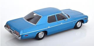 Dodge Monaco 1974 blaumetallic KK-Scale 1:18 Metallmodell (Türen, Motorhaube... nicht zu öffnen!)