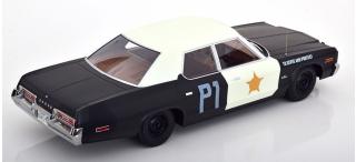 Dodge Monaco 1974 Bluesmobile look a like KK-Scale 1:18 Metallmodell (Türen, Motorhaube... nicht zu öffnen!)