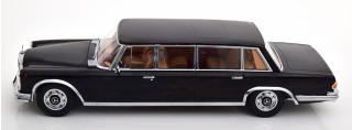 Mercedes 600 LWB W100 Pullman 1964 schwarz KK-Scale 1:18 Metallmodell (Türen, Motorhaube... nicht zu öffnen!)