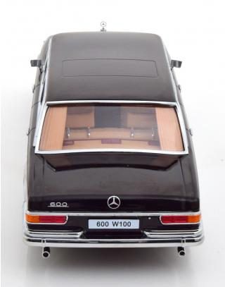 Mercedes 600 LWB W100 Pullman 1964 schwarz KK-Scale 1:18 Metallmodell (Türen, Motorhaube... nicht zu öffnen!)