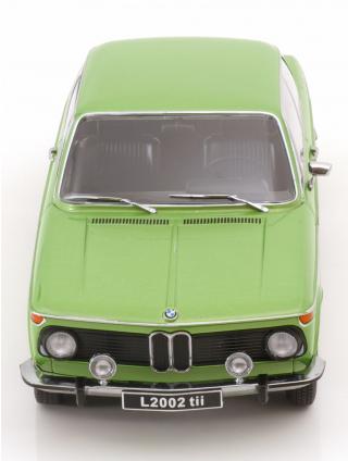 BMW L2002 tii 2.Serie 1974 grünmetallic KK-Scale 1:18 Metallmodell (Türen, Motorhaube... nicht zu öffnen!)