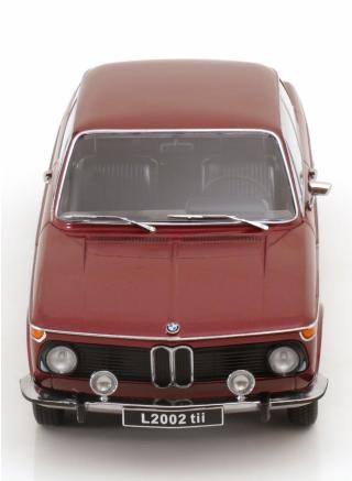 BMW L2002 tii 2.Serie 1974 dunkelrot-metallic KK-Scale 1:18 Metallmodell (Türen, Motorhaube... nicht zu öffnen!)