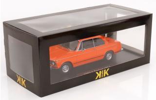 BMW 1502 2.Serie 1974 orange KK-Scale 1:18 Metallmodell (Türen, Motorhaube... nicht zu öffnen!)