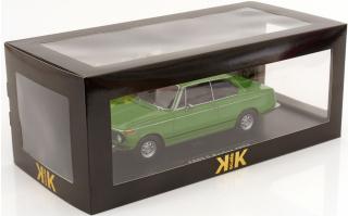 BMW 1502 2.Serie 1974 grün KK-Scale 1:18 Metallmodell (Türen, Motorhaube... nicht zu öffnen!)