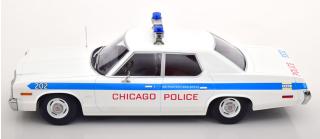 Dodge Monaco 1974 Chicago Police KK-Scale 1:18 Metallmodell (Türen, Motorhaube... nicht zu öffnen!)