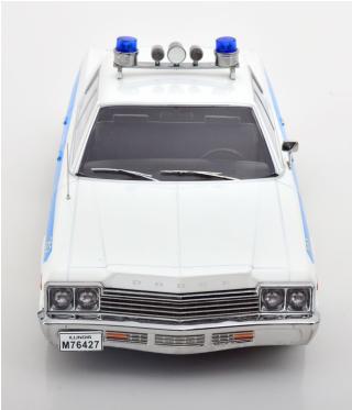 Dodge Monaco 1974 Chicago Police KK-Scale 1:18 Metallmodell (Türen, Motorhaube... nicht zu öffnen!)