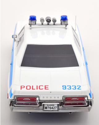 Dodge Monaco 1974 Chicago Police KK-Scale 1:18 Metallmodell (Türen, Motorhaube... nicht zu öffnen!)