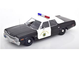 Dodge Monaco 1974 California Highway Patrol KK-Scale 1:18 Metallmodell (Türen, Motorhaube... nicht zu öffnen!)