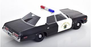 Dodge Monaco 1974 California Highway Patrol KK-Scale 1:18 Metallmodell (Türen, Motorhaube... nicht zu öffnen!)