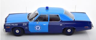 Dodge Monaco 1974 Massachusetts State Police KK-Scale 1:18 Metallmodell (Türen, Motorhaube... nicht zu öffnen!)