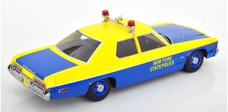 Dodge Monaco New York State Police 1974  gelb/blau KK-Scale 1:18 Metallmodell (Türen, Motorhaube... nicht zu öffnen!)