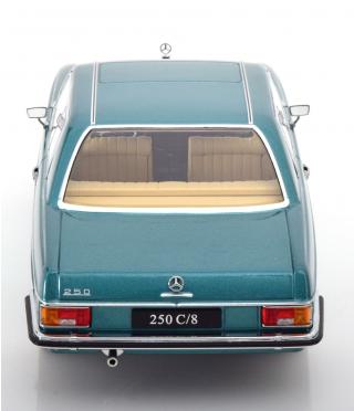 Mercedes 280C/8 W114 Coupe 1969  grünmetallic KK-Scale 1:18 Metallmodell (Türen, Motorhaube... nicht zu öffnen!)