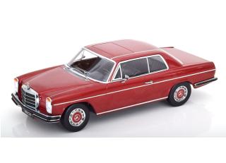 Mercedes 280C/8 W114 Coupe 1969  rotmetallic KK-Scale 1:18 Metallmodell (Türen, Motorhaube... nicht zu öffnen!)