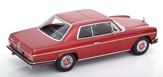 Mercedes 280C/8 W114 Coupe 1969  rotmetallic KK-Scale 1:18 Metallmodell (Türen, Motorhaube... nicht zu öffnen!)