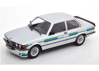 BMW Alpina C1 2.3 E21 1980 silber KK-Scale 1:18 Metallmodell (Türen, Motorhaube... nicht zu öffnen!)