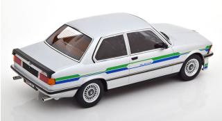 BMW Alpina C1 2.3 E21 1980 silber KK-Scale 1:18 Metallmodell (Türen, Motorhaube... nicht zu öffnen!)