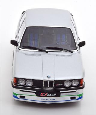 BMW Alpina C1 2.3 E21 1980 silber KK-Scale 1:18 Metallmodell (Türen, Motorhaube... nicht zu öffnen!)