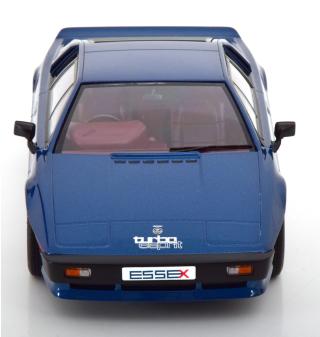 Lotus Esprit Turbo Essex 1981  blaumetallic/silber/rot KK-Scale 1:18 Metallmodell (Türen, Motorhaube... nicht zu öffnen!)