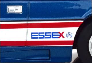 Lotus Esprit Turbo Essex 1981  blaumetallic/silber/rot KK-Scale 1:18 Metallmodell (Türen, Motorhaube... nicht zu öffnen!)