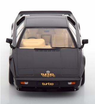 Lotus Esprit Turbo 1981 schwarz/gold KK-Scale 1:18 Metallmodell (Türen, Motorhaube... nicht zu öffnen!)