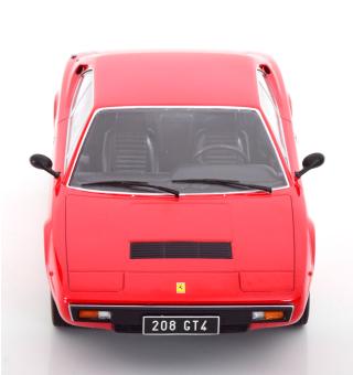 Ferrari 208 GT4 1975 rot  1:18 KK-Scale 1:18 Metallmodell (Türen, Motorhaube... nicht zu öffnen!)