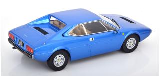 Ferrari 208 GT4 1975 hellblau-metallic KK-Scale 1:18 Metallmodell (Türen, Motorhaube... nicht zu öffnen!)