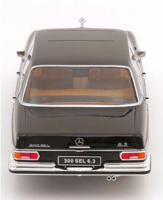 Mercedes 300 SEL 6.3 W108 1967-1972  schwarz KK-Scale 1:18 Metallmodell (Türen, Motorhaube... nicht zu öffnen!)