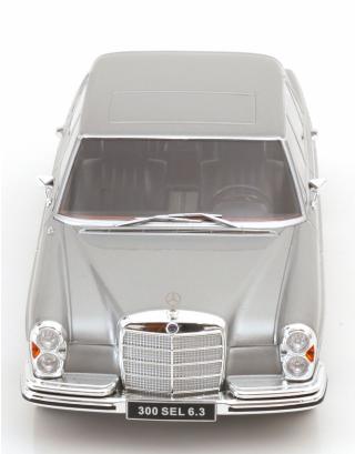 Mercedes 300 SEL 6.3 W108 1967-1972  silber KK-Scale 1:18 Metallmodell (Türen, Motorhaube... nicht zu öffnen!)