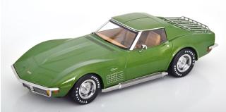 Chevrolet Corvette C3 1972 hellgrün-metallic KK-Scale 1:18 Metallmodell (Türen, Motorhaube... nicht zu öffnen!)