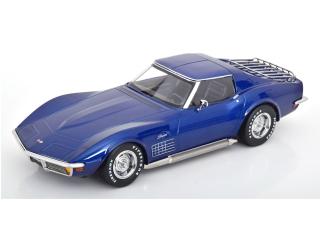 Chevrolet Corvette C3 1972 blaumetallic KK-Scale 1:18 Metallmodell (Türen, Motorhaube... nicht zu öffnen!)