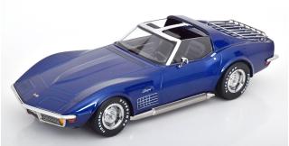 Chevrolet Corvette C3 1972 blaumetallic KK-Scale 1:18 Metallmodell (Türen, Motorhaube... nicht zu öffnen!)