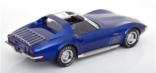 Chevrolet Corvette C3 1972 blaumetallic KK-Scale 1:18 Metallmodell (Türen, Motorhaube... nicht zu öffnen!)