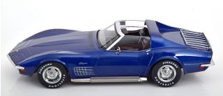 Chevrolet Corvette C3 1972 blaumetallic KK-Scale 1:18 Metallmodell (Türen, Motorhaube... nicht zu öffnen!)