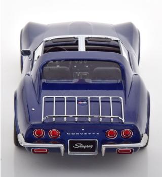 Chevrolet Corvette C3 1972 blaumetallic KK-Scale 1:18 Metallmodell (Türen, Motorhaube... nicht zu öffnen!)